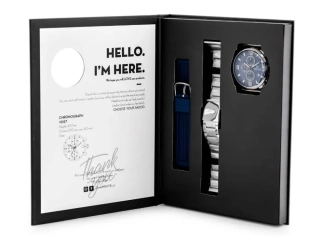 Pánske hodinky DANIEL KLEIN DK12886-6 (zl018f) - CHRONOGRAF - Darčekový set
